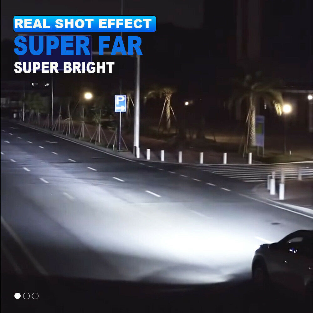 For GMC Sierra 1500 SLE WT Cab Pickup 2007-2013 LED Headlight High Low Bulbs Kit