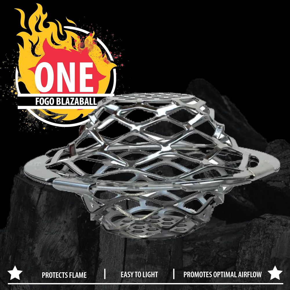 Ultimate Fire Starter Bundle, Blazaball and starters Natural Fire Starters 30 Pi