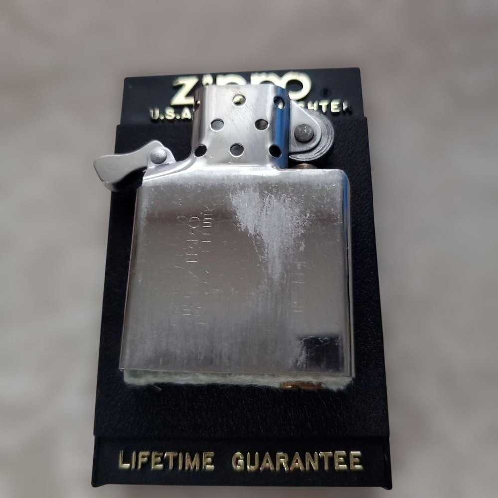 1993 Ammonite Metal Zippo Lighter