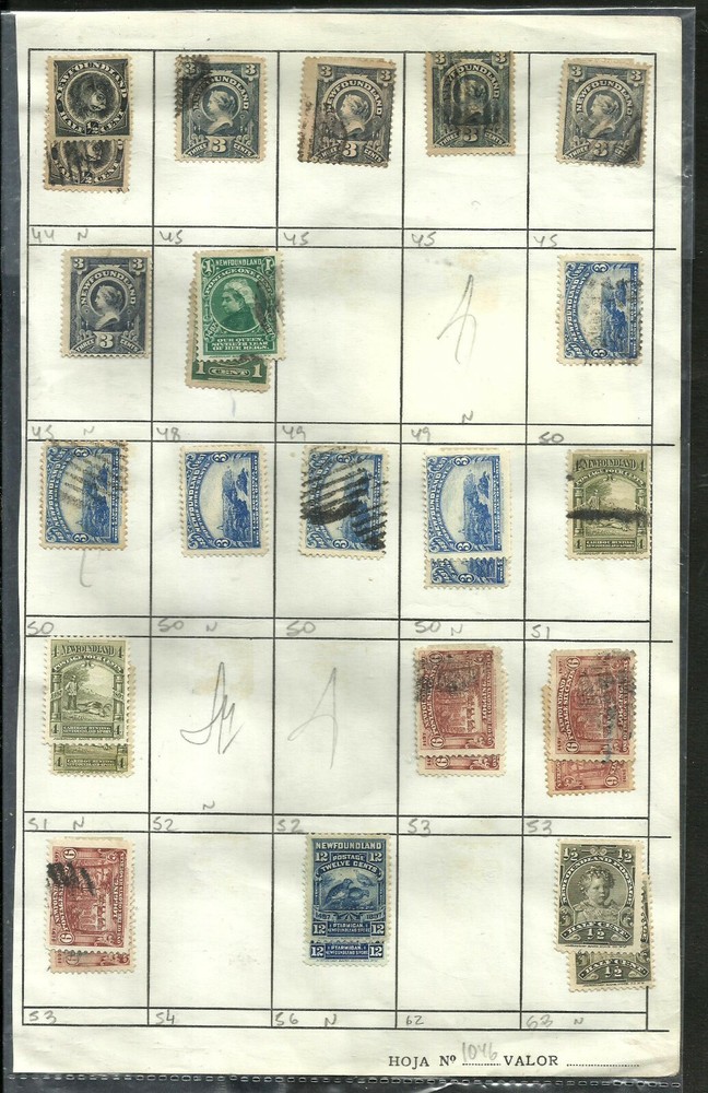 BRITISH NEWFOUNDLAND, BEST LOT COLLECTION, VALUE $400