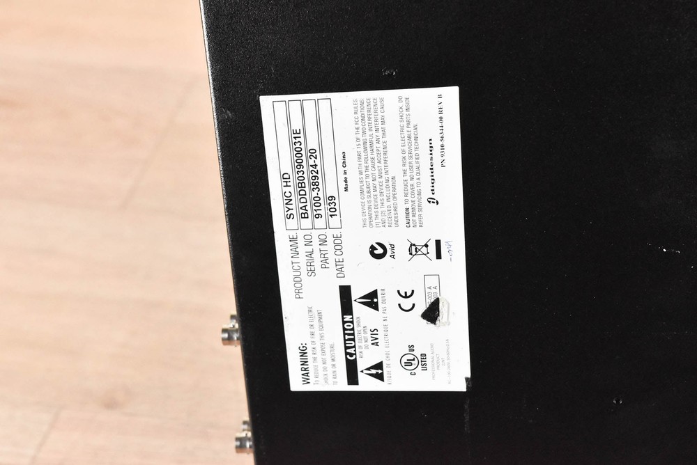 AVID SYNC HD Master Clock CG000TR