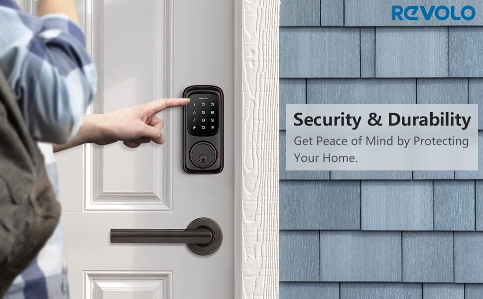Smart Lock Keyless Entry Electronic Keypad Deadbolt