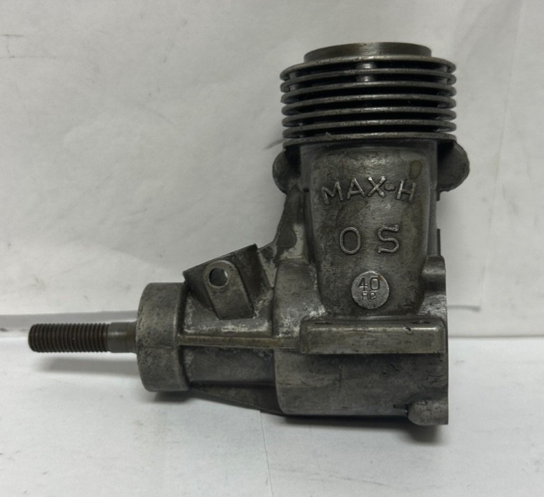 O.S. MAX-H 40 2-STROKE RC CONTROL AIRPLANE ENGINE JAPAN UNTESTED