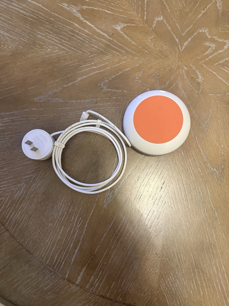 Google Home Mini Smart Speaker (Including Power Charger)