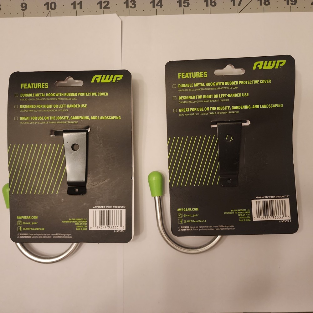 2x Pack: AWP Monster Tool Hook For Work Tool Belts
