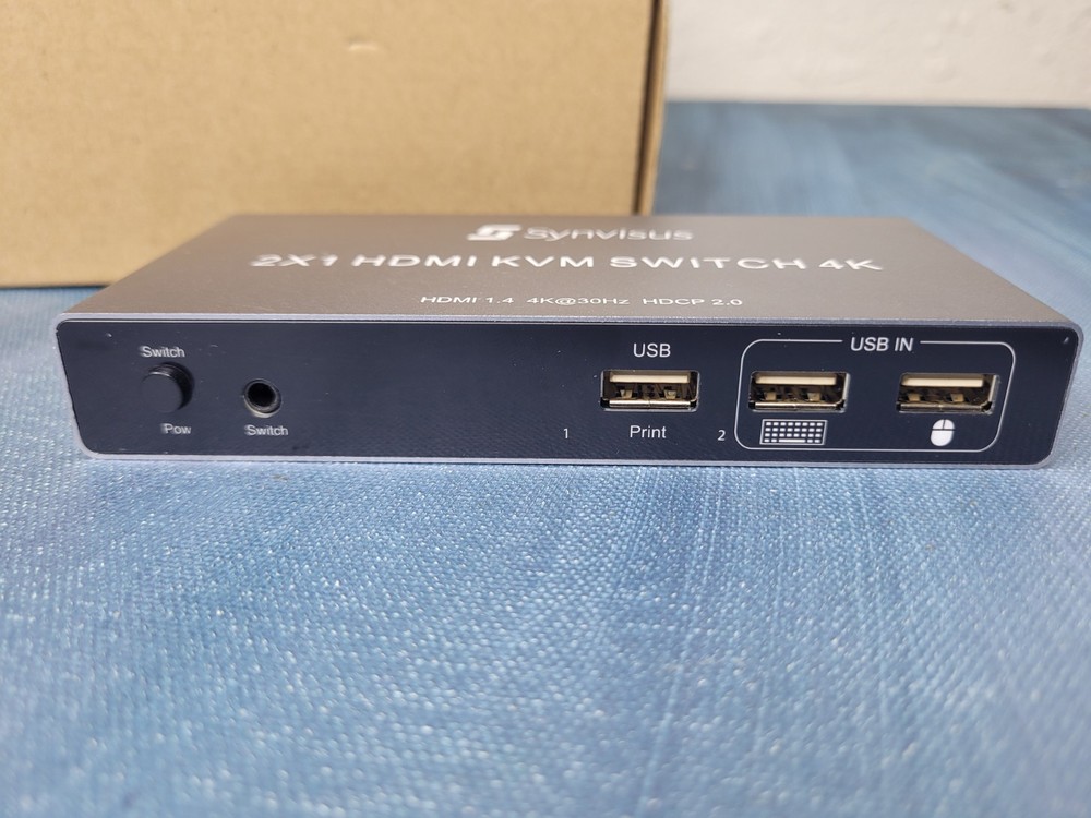 Synvisus HDMI KVM Switch 4k