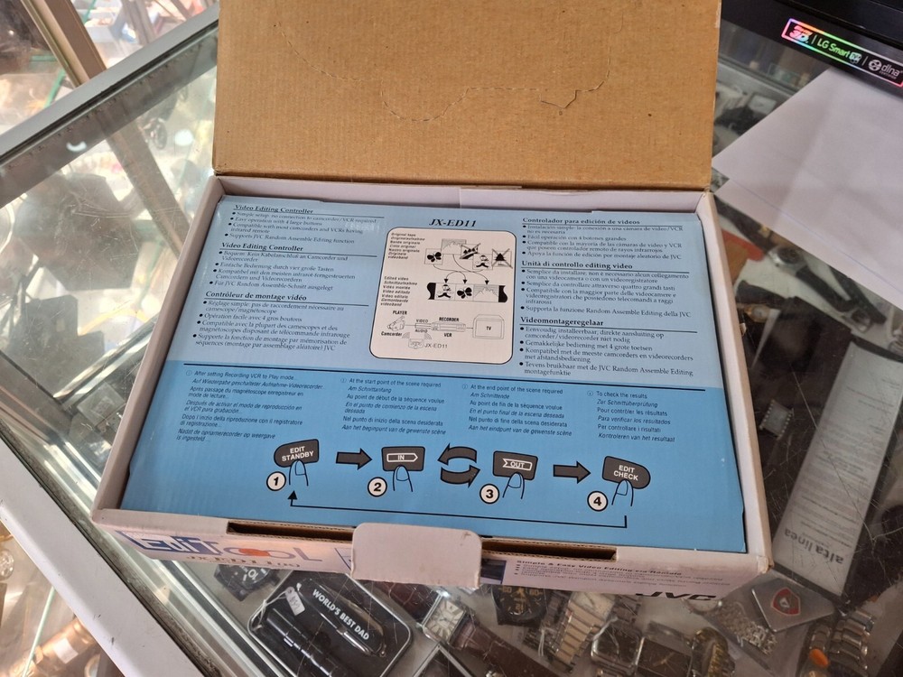 Controller JVC Video Editing JX-ED11 (K) Simple & Easy Video Controller IN BOX