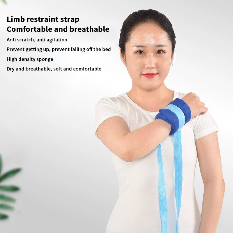 1Pcs Limb Restraint Strap Breathable Patients Hand Feet Fixer Limb Fixed Strap