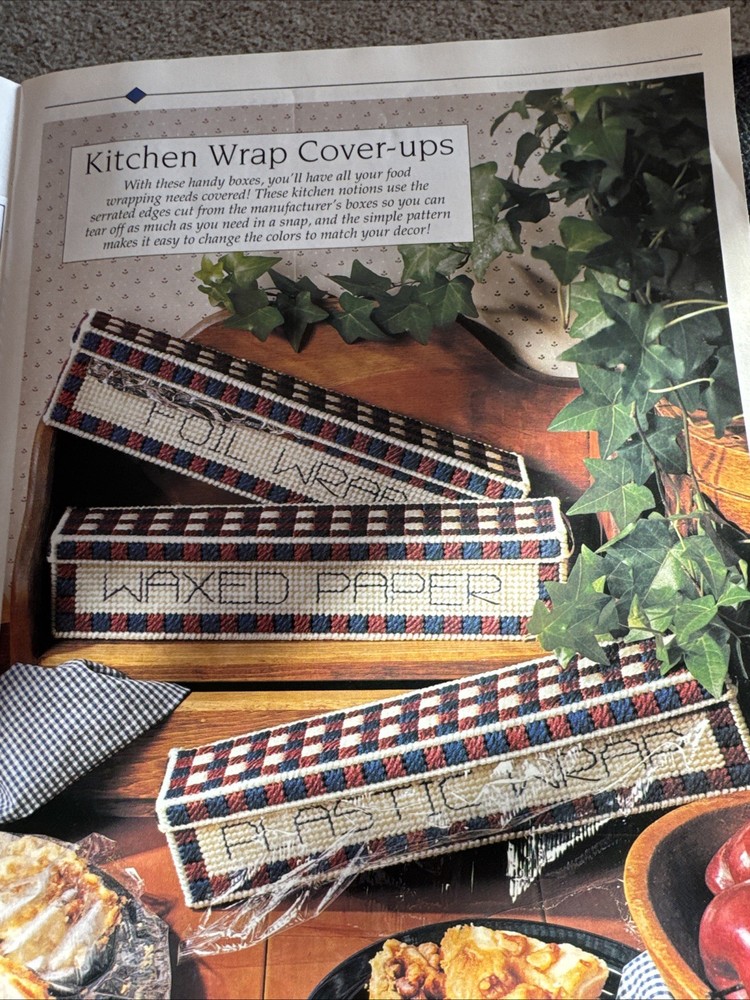 The Three Wise Men Nativity Christmas Plastic Canvas Pattern 24 Projects *AV