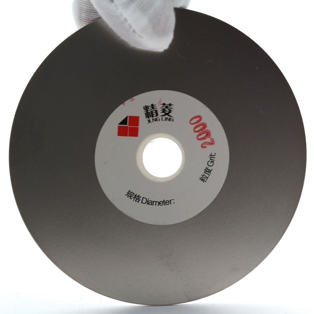 6" inch Diamond Grinding Disc Abrasive Wheel Grit 2000 Fine Coated Flat Lap Disk