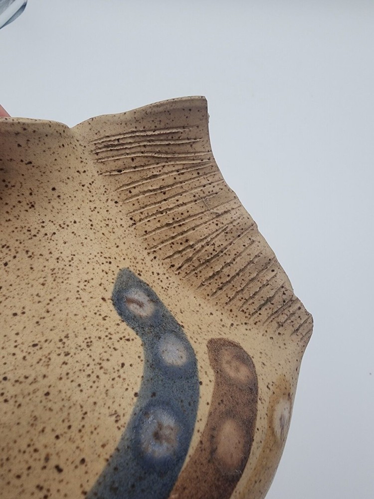 Studio Art Pottery Pitcher Animal Bird 6 1/2” Tall