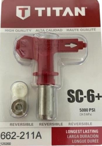 Titan 662-211A SC-6+ Reversible Airless Spray Tip