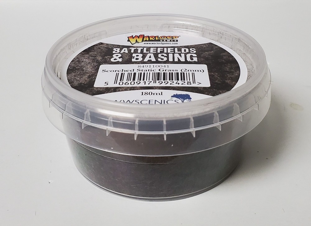 SCORCHED STATIC GRASS (2mm) Warlord Games Battlefields & Basing 849110041
