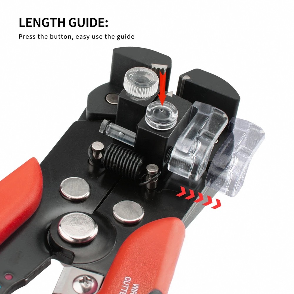 Professional Electrician Wire Pliers Cable Stripper Cutter Crimper Automatic