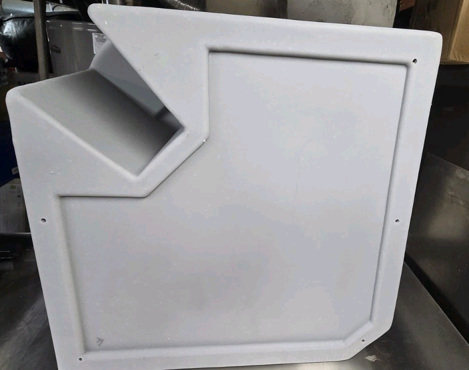 Wise Pontoon Corner Radius Corner Section Seat Base 25" Radius Corner Gray