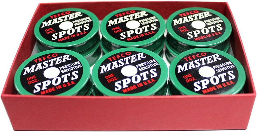 Tefco Master Pool Table Spot - Box Set of 144