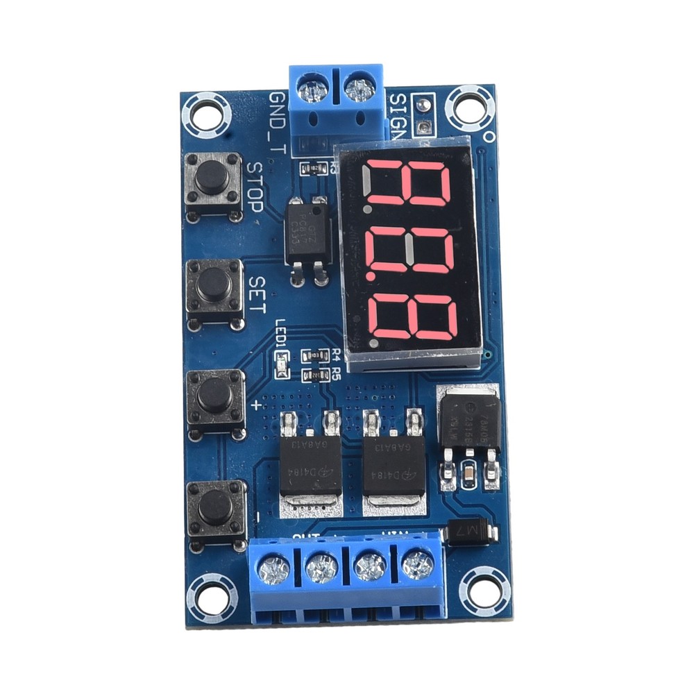 Digital Relay Delay Board MOS Module Timer Tube Control Switch Trigger DC5V 36V