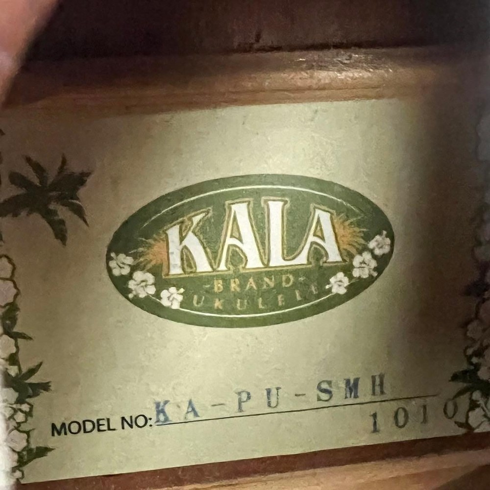 KALA pocket ukulele KA-PU-SMH solid mahogany 4 strings