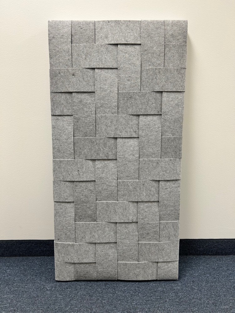 Polyester Felt Twill Weave Acoustic Panel