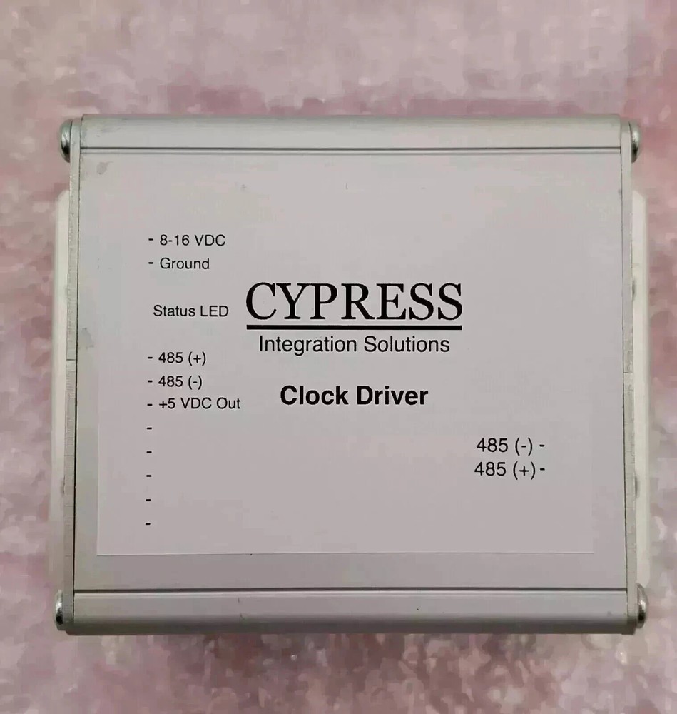 CYPRESS COMPUTER SYSTEM CCX-1360 MERCURY PANEL PROTOCOL CLOCK DRIVER NEW