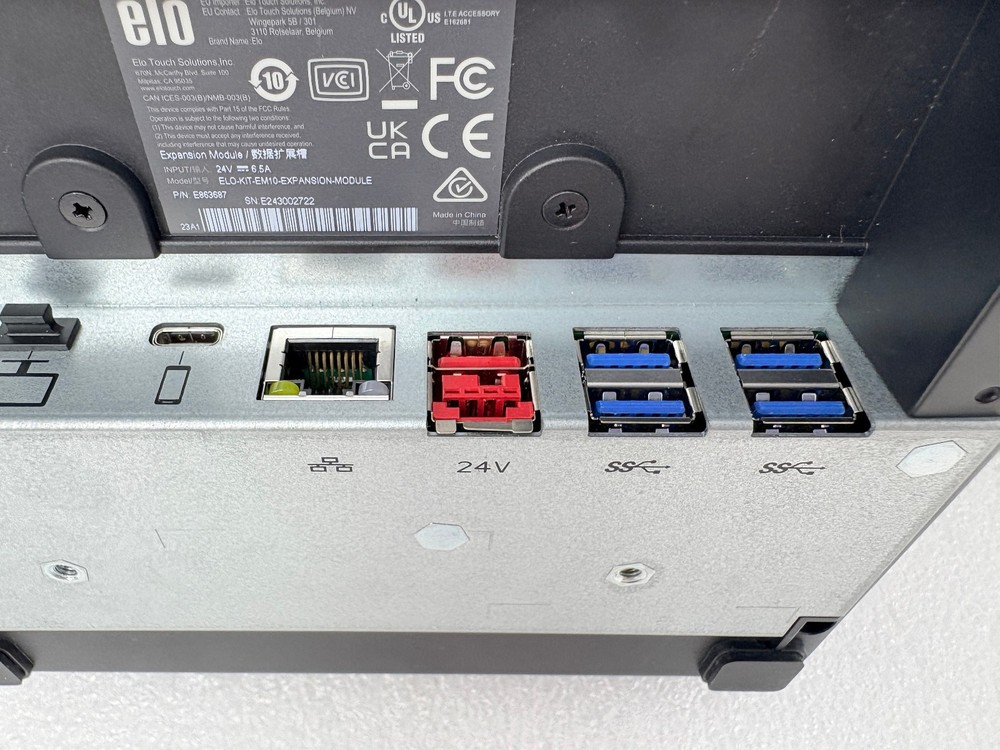 Pre Owned | Elo E863687 EM10 Expansion Module for M50 Mobile Computer - Black