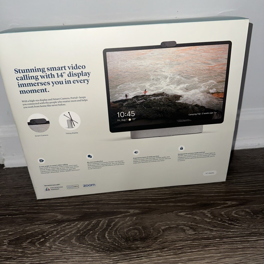 Meta Portal Plus - Smart Video Calling 14” Touch Screen