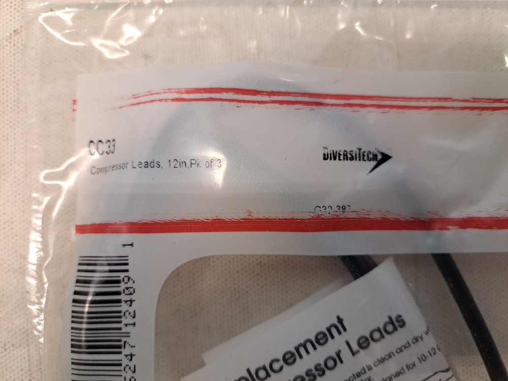 Lot of 5 DiversiTech CC33 Replacement Compressor Leads NEW