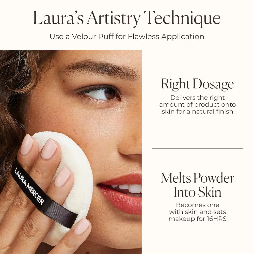 Laura Mercier Translucent Loose Setting Powder Honey Medium Deep 1oz