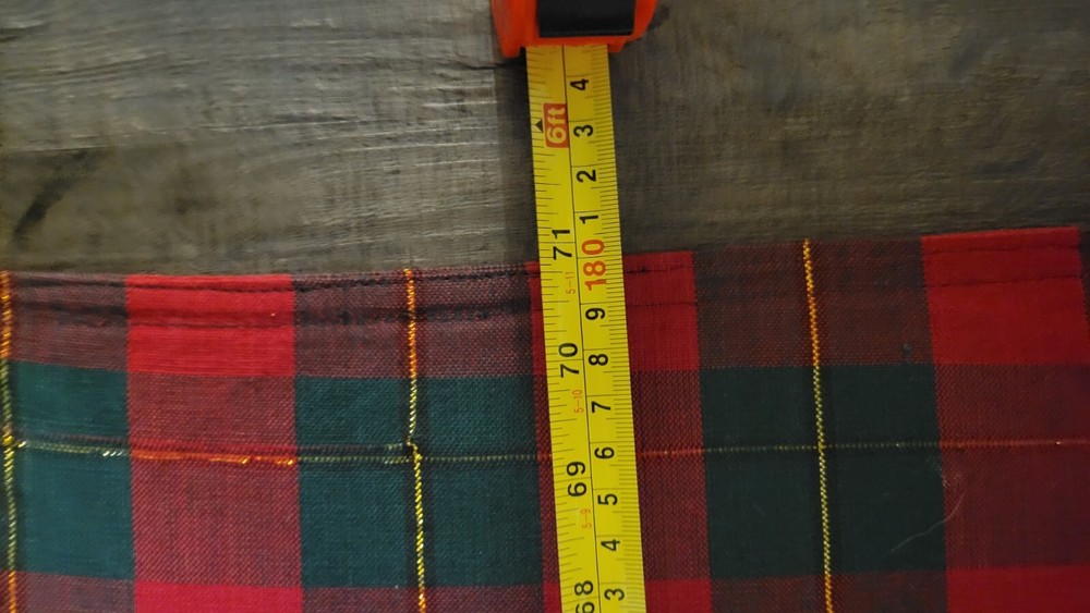 Christmas Colored Table Runner 70x13