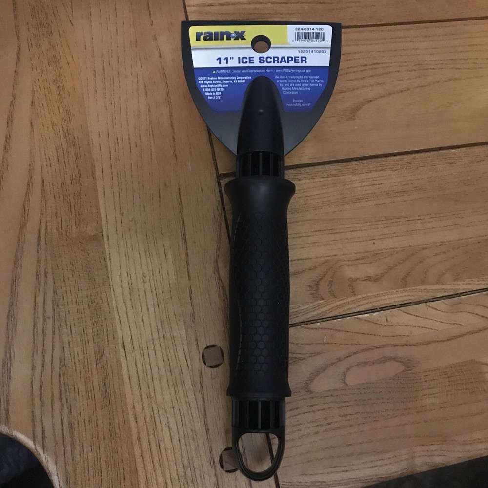 New 11" Rainx Ice Scraper Handheld Winter Gear Emergency Windshield