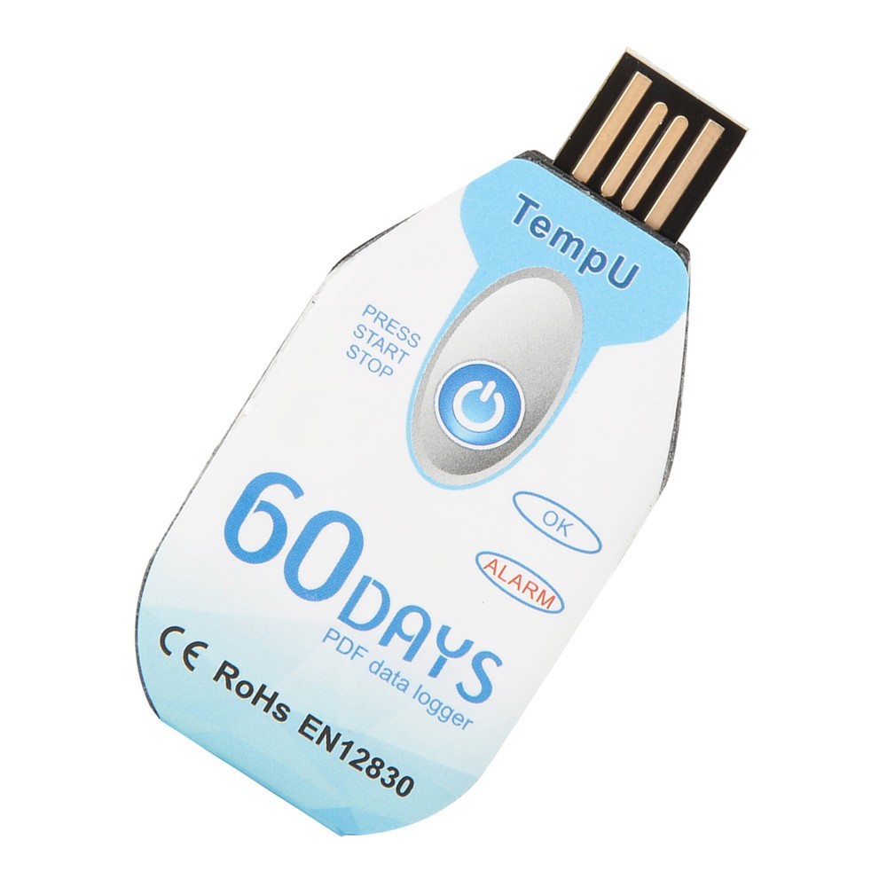 Single-Use USB Temperature Data Logger For PC Connection 10000 Points Popular