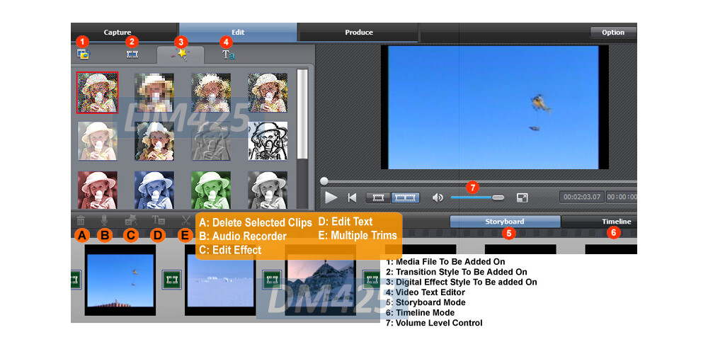 Advanced Windows-Based USB DVR Adapter With ArcSoft Video Software Editior