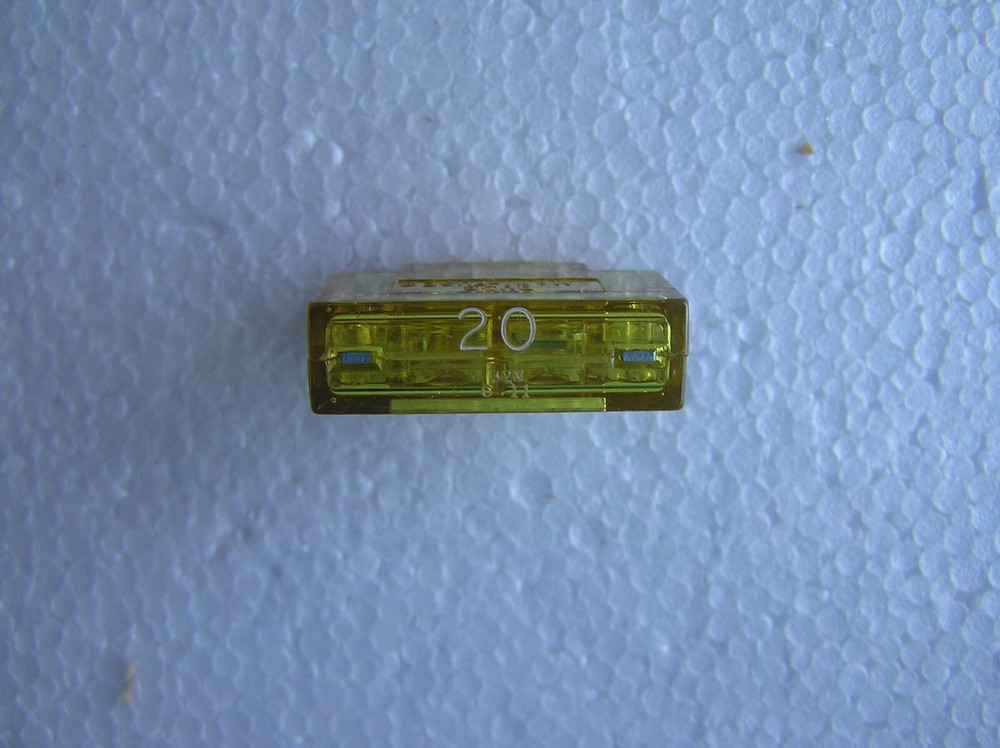 Qty 5. Bussmann 20 Amp maxi fuse