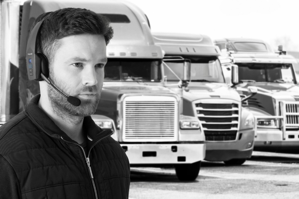 BlueParrott - B350-XT Wireless On-Ear Headset - Black