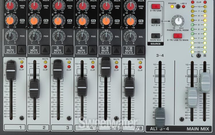 Behringer Xenyx 1204USB Mixer with USB