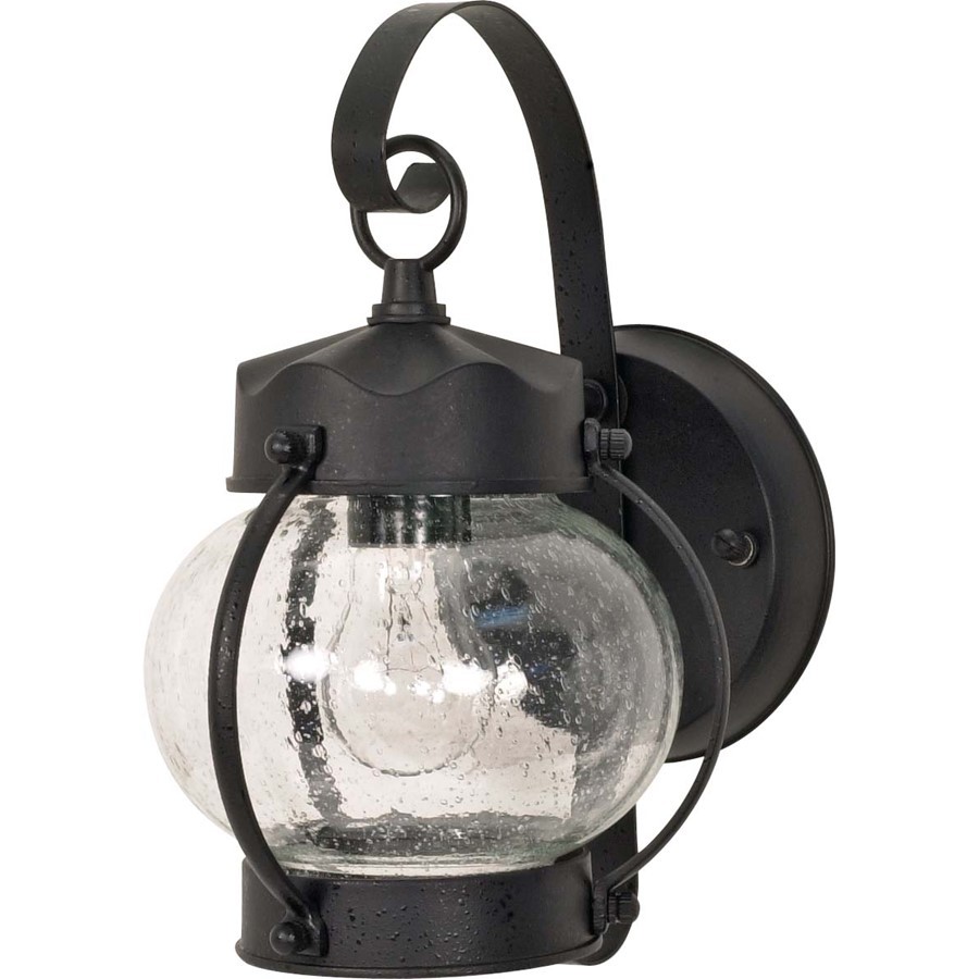 Nuvo 1 Light 11" Wall Lantern Onion Lantern w/ Clear Seed Glass 60-632