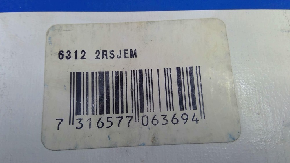 SKF 6312 2RSJEM Bearing