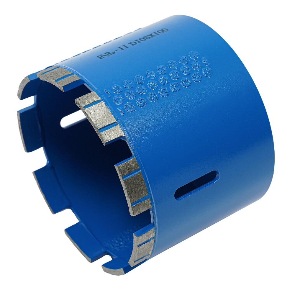 Diamond Core Drill, Drilling Bit, 5/8-11 Thread Diamond Drilling Bit Blue NEW