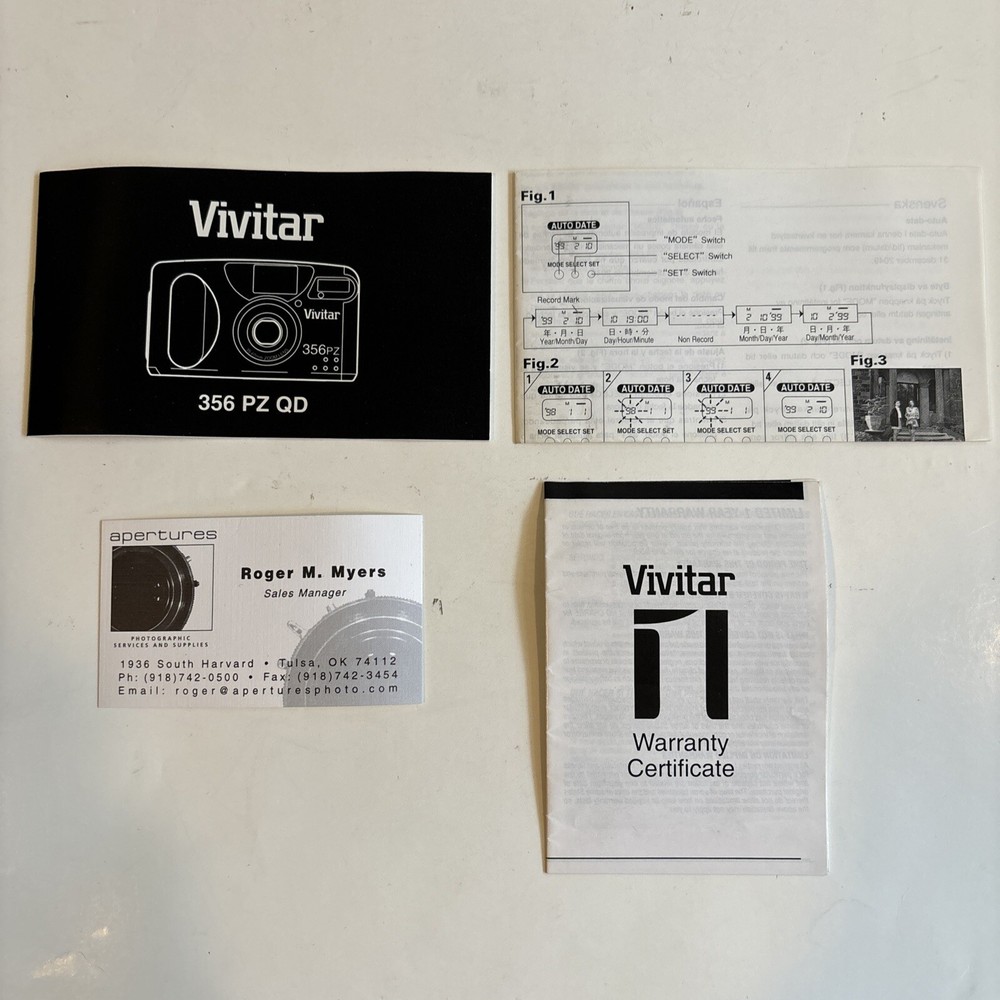 Vivatar Vistatele Camera Preowned