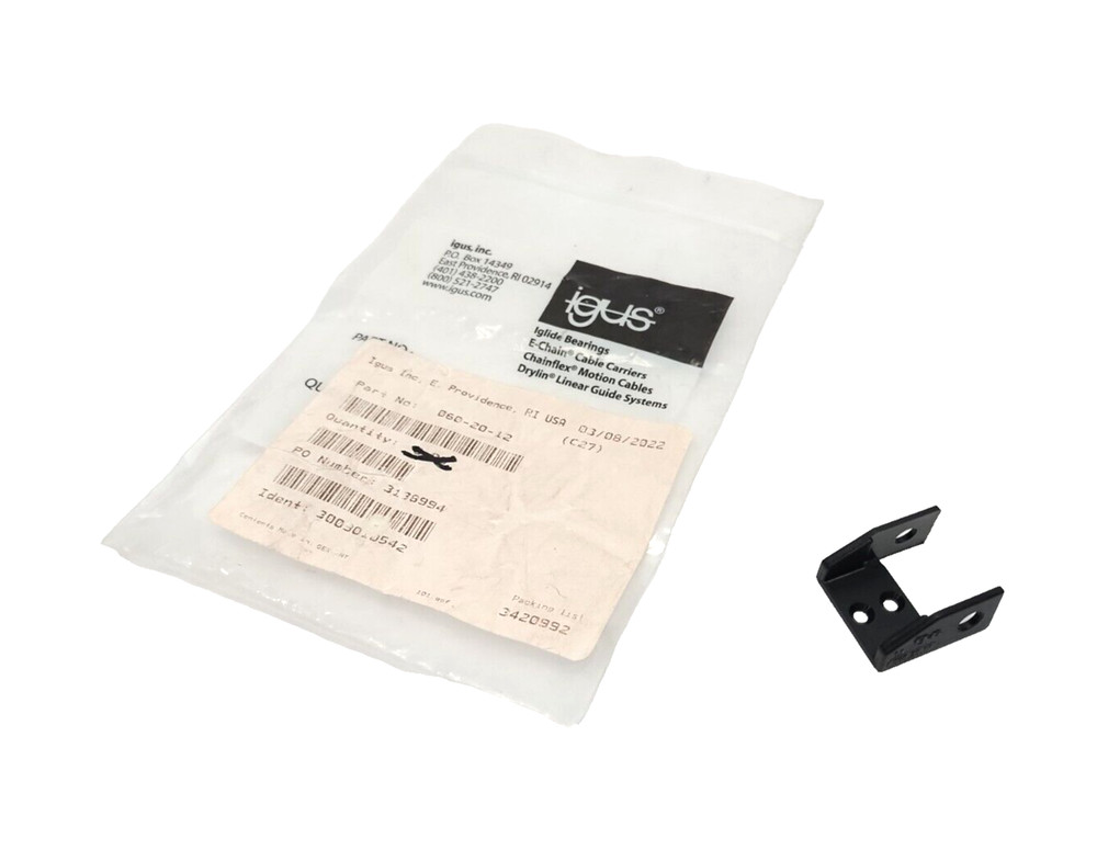 Igus 060-20-12 E-Chain One Piece Mounting Bracket 060.20.1P