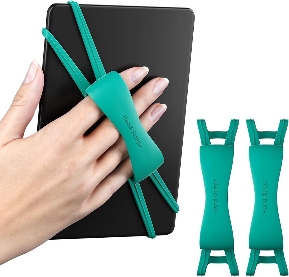 2 Pack Comfortable Hand Strap for Kindle and Tablets, Accessories Jade