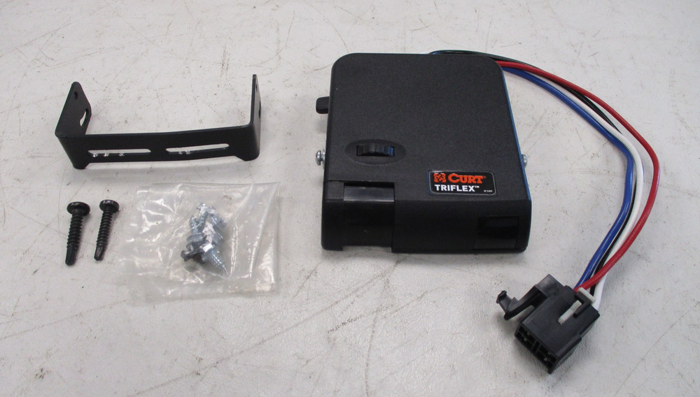 CURT TRIFLEX PROPORTIONAL TRAILER BRAKE CONTROLLER BLACK 51140 RV CAMPER