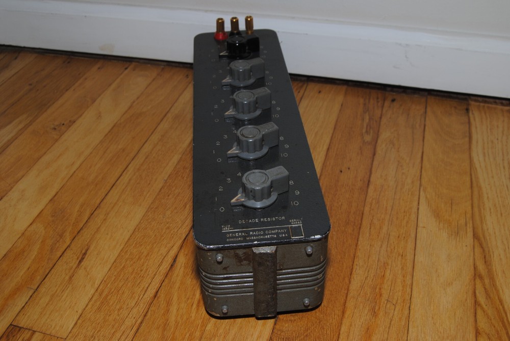 General Radio type 1432-N Decade Resistor / works