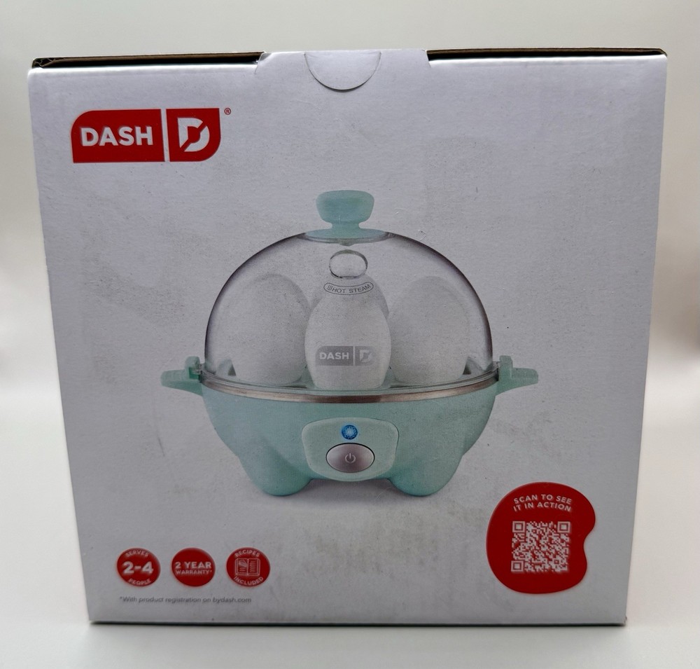 DASH Rapid Egg Cooker 6 Egg Capacity Electric for Hard Boiled Eggs