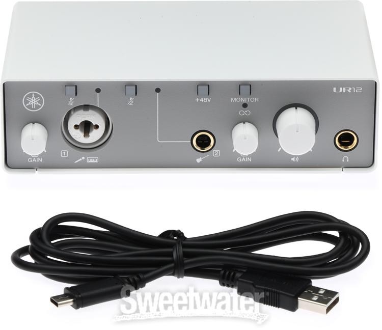 Yamaha UR12-MK3 USB-C Audio Interface - White
