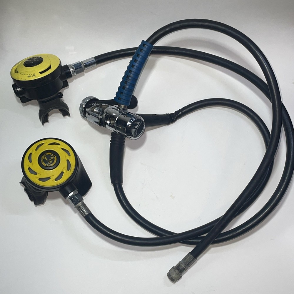 Aqualung Spiro Octopus & Beuchat Regulator Lot Pre Owned