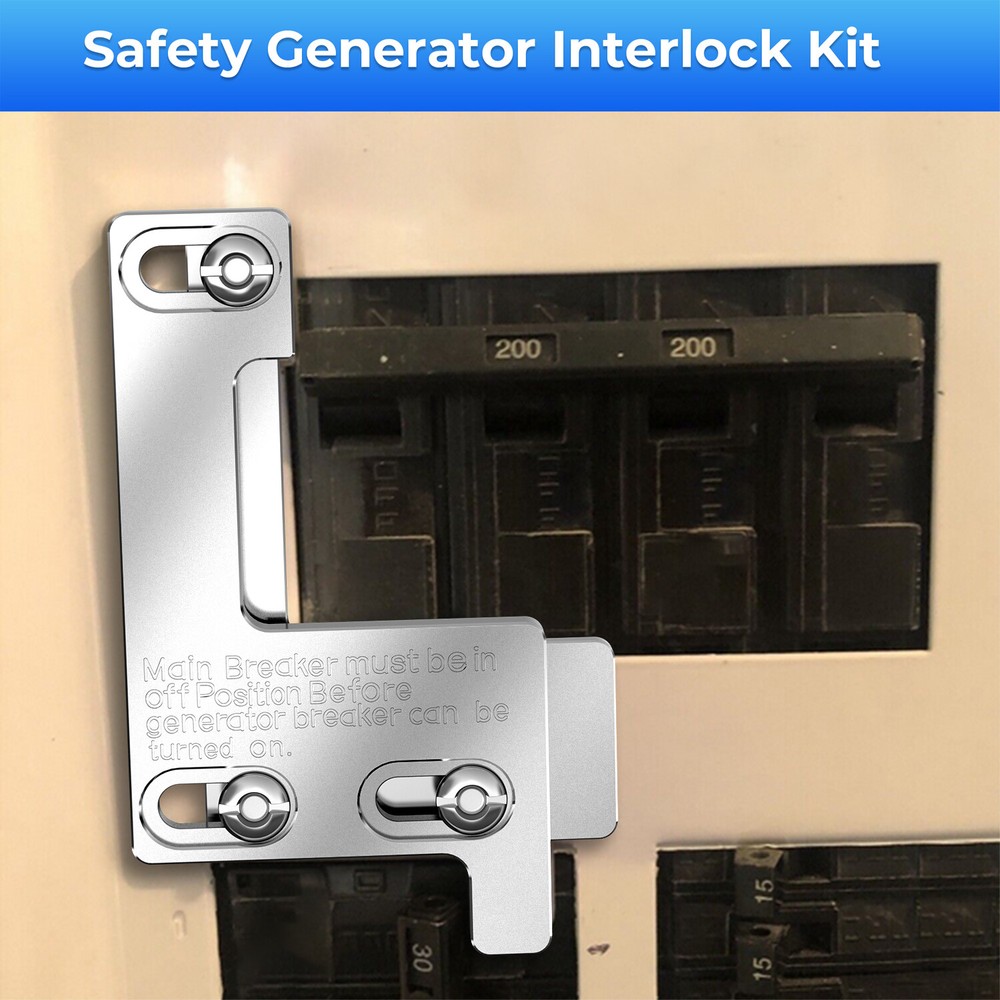 For Siemens & Murray ITE 150 200 Amp Panels Generator Interlock Kit