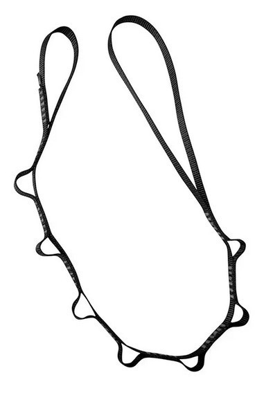 Nylon 7-Loop Daisy Chain – 5000 lbs MIL-SPEC Webbing for Aid Climbing