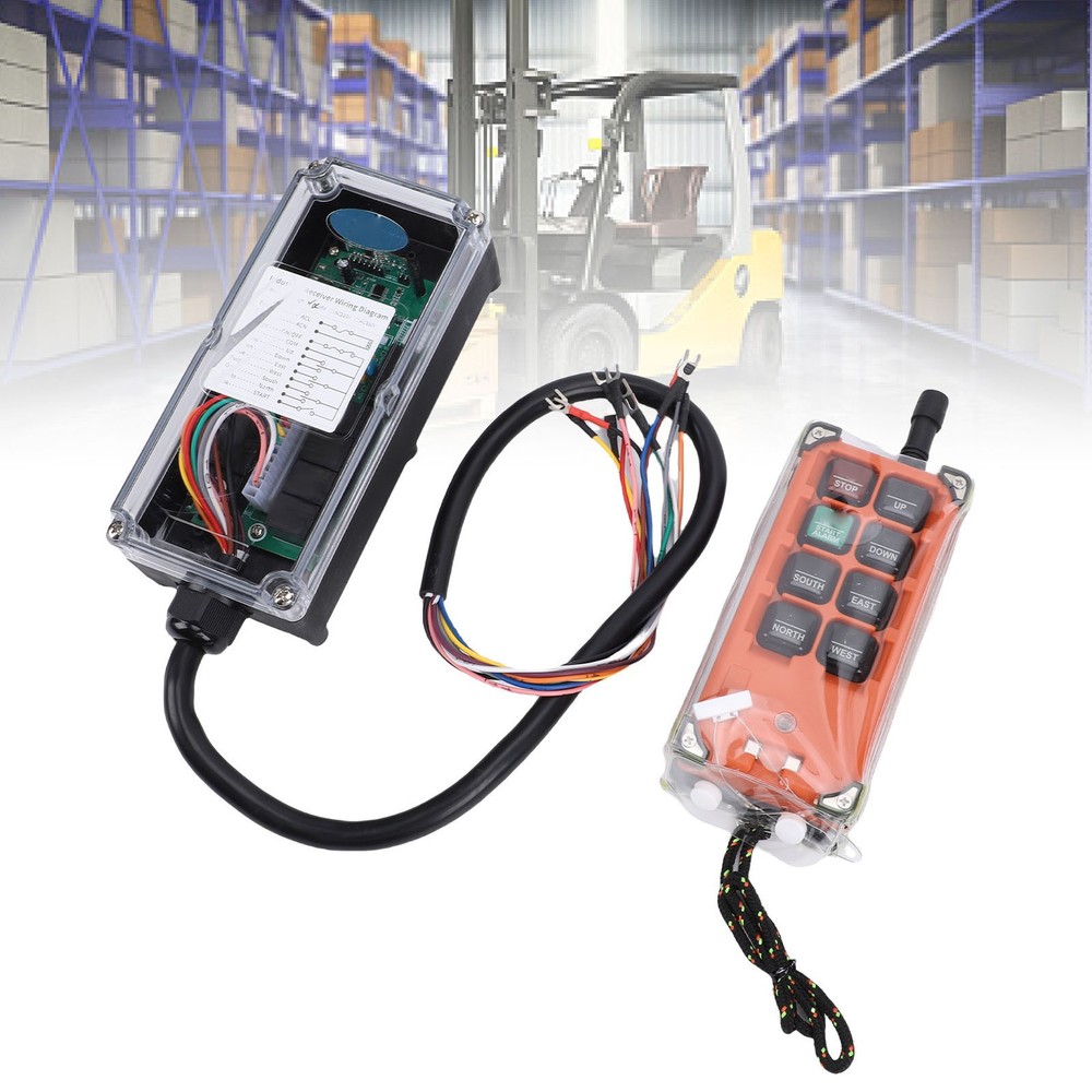 Wireless Crane Remote Control Electric Hoist Wireless Transmitter And Receiver