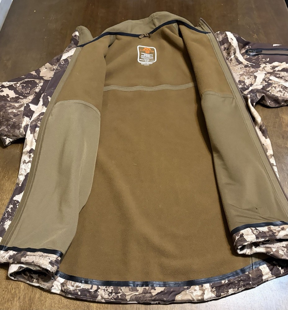 First Lite North Branch Jacket Cipher Camo Mens Medium Outer Layer Hunting